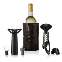 Set de Vino Vacu Vin Original Plus Negro - 6 Piezas
