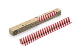 Bee's Wax Bijenwasdoek Rol Rood-Wit Gestreept 30 x 90 cm