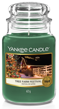 Yankee Candle Geurkaars Large Tree Farm Festival - 17 cm / ø 11 cm