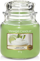 Candela Yankee Candle Medio Vanilla Lime