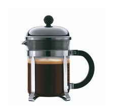 Bodum Kaffeebereiter Chambord Edelstahl schwarz 500 ml