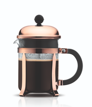 Bodum Kaffeebereiter Chambord Schwarz/Kupfer 0,5 Liter