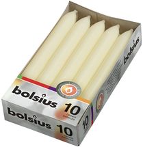 Bolsius Dinerkaarsen Ivoor 17 cm - 10 Stuks