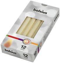Bolsius Gotische Kaarsen Ivoor 24.5 cm - 12 Stuks