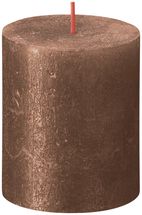 Bolsius Stompkaars Shimmer Copper - 8 cm / ø 7 cm