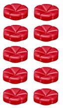 Bolsius geurchips Creations Velvet Rose - 10 stuks