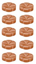 Bolsius geurchips Creations Plum & Almond Pie - 10 stuks