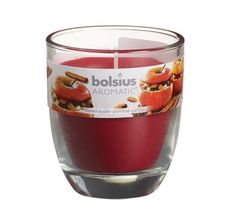 Bolsius geurglas Aromatic Baked Apple 80/70 mm