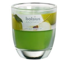 Bolsius Geurglas Aromatic Green Apple 120/100 mm