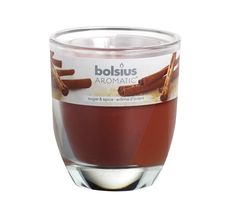 Bolsius geurglas Aromatic Sugar & Spice 80/70 mm