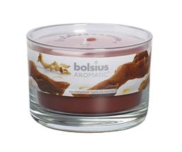 Bolsius geurglas Aromatic Sandalwood 63/90 mm