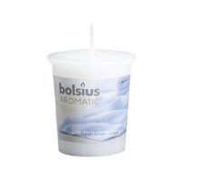 Bolsius geurkaarsje Aromatic Fresh Linen 53/45 mm