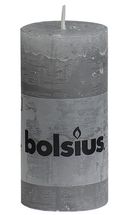 Bolsius stompkaars Rustiek lichtgrijs 100/50 mm