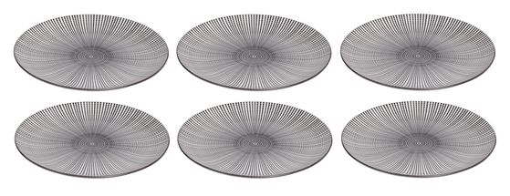 Studio Tavola Dinner Plate In-Line Ø27 cm - 6 Pieces