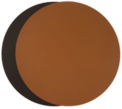 Jay Hill Placemat Leer Bruin Zwart Rond
