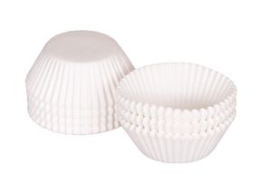 Moules à cupcakes Patisse Blanc ø 6,5 cm - 200 pièces