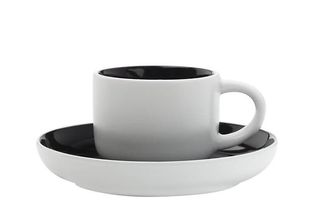 Maxwell & Williams Espresso Cup and Saucer Tint Black 100 ml