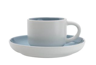 Maxwell & Williams Espresso Cup and Saucer Tint Blue 100 ml