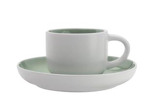 Maxwell & Williams Espresso Cup and Saucer Tint Mint 100 ml