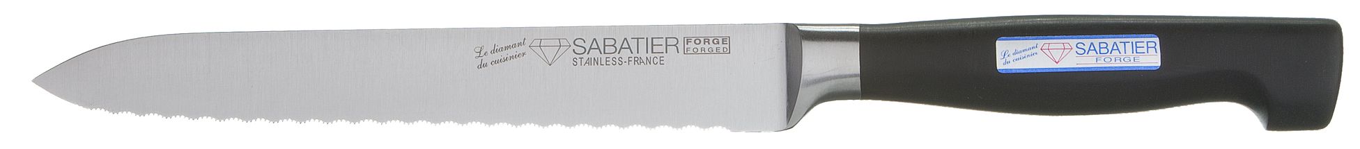 Diamant Sabatier Officemes Forge Gekarteld 14 cm