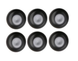 Studio Tavola Deep Plates Black Tie ⌀ 20.5 cm - Set of 6