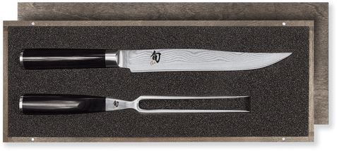 Ensemble de découpe Kai Shun Classic (Couteau à viande + Fourchette à viande) - 2 pièces - DMS-200