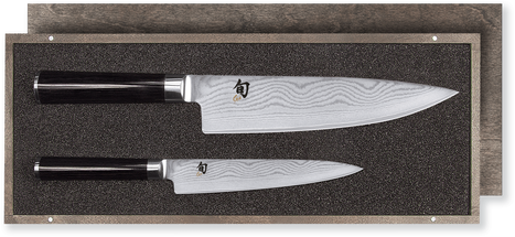 Ensemble de couteaux Kai Shun Classic (Couteau universel + Couteau de chef) 2 pièces - DMS-220
