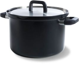 Marmite à soupe BK Flow Cool en acier inoxydable noir - ø 24 cm / 6 litres