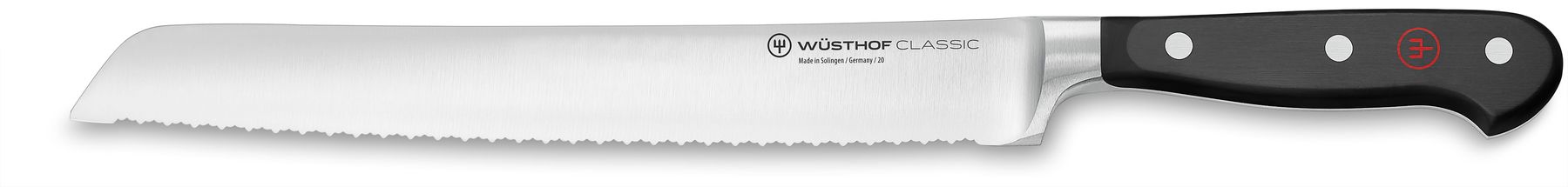Couteau à pain Wusthof Classic à double denture de 23 cm