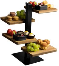 Gusta 4-Tier Afternoon Tea Stand