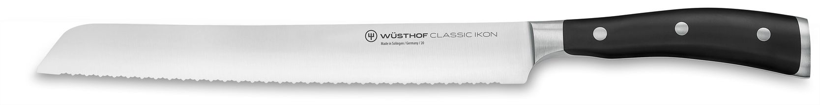 Cuchillo para Pan Wusthof Classic Ikon Doble Moleta 23 cm