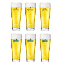 Vasos de Cerveza Heineken Ellipse 250 ml - 6 Piezas