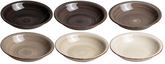 Studio Tavola Pasta Bowls Vintage Loft Ø21 cm - Set of 6