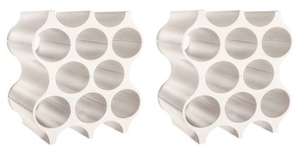 Koziol Wijnrekken Stapelbaar Set-Up Taupe - 2 Stuks