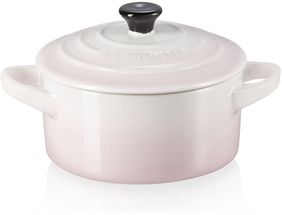 Le Creuset Serveerpan / Mini Braadpan Signature - Shell Pink - ø 10 cm / 250 ml