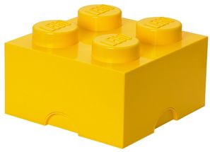 LEGO® Opbergbox Geel 25 x 25 x 18 cm