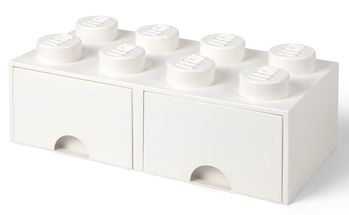 LEGO® Opbergbox met Lades Wit 50 x 25 x 18 cm