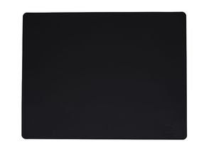 LIND DNA Tischset Leder Softbuck Schwarz 35x45 cm