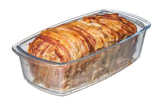 Sareva Bread baking pan - Heat-resistant glass - 27 x 14 x 7 cm / 1.5 liters