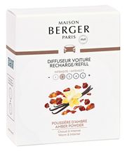 Maison Berger Autoparfum Navulling Amber Powder - 2 Stuks