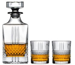 Jay Hill Whisky Set (karaf &amp; whiskeyglazen) Monea - 3-Delig