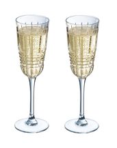 Flûte à champagne Cristal d'Arques Rendez-Vous 170 ml - 2 pièces