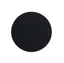 Jay Hill Coasters Leather Black ⌀ 10 cm - Set of 6