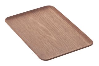 Vassoio Point-Virgule Noce 33 x 23 cm