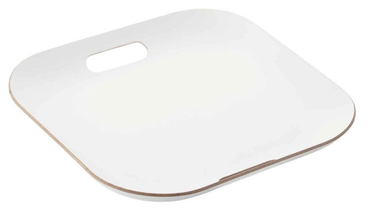 Point-Virgule Tablett Weiß 39x39 cm