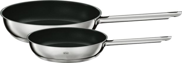 Rosle Pannenset Elegance Zilver 2-Delig