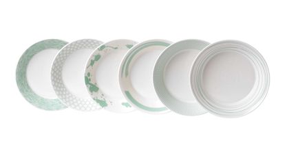 Royal Doulton Pastaborden Pacific Mint 23 cm - 6 Stuks