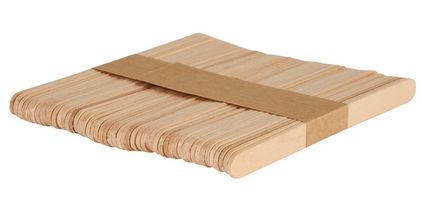Sareva Holz-Eisstäbchen 50 Stück
