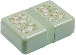A Little Lovely Company Lunchbox - Grüne Blüten