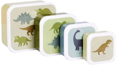 A Little Lovely Company Lunchset - Dinosaurus